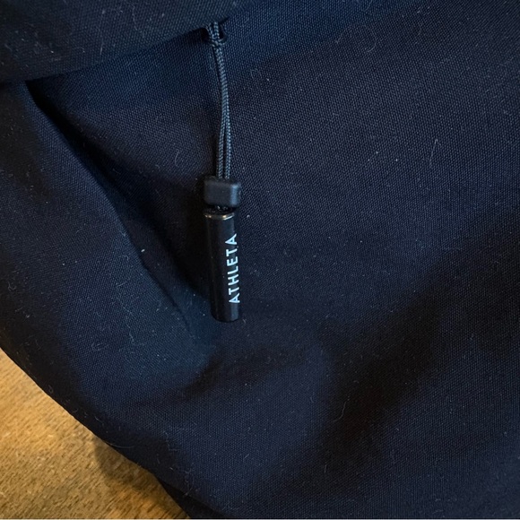 Athleta Kinetic Gym Duffle Bag Travel Weekender Black - Picture 3 of 16